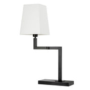 Table Lamp Cambell bronze finish incl shade
