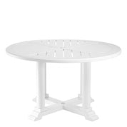Outdoor Dining Table Bell Rive round S white