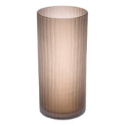 Vase Haight S frosted brown