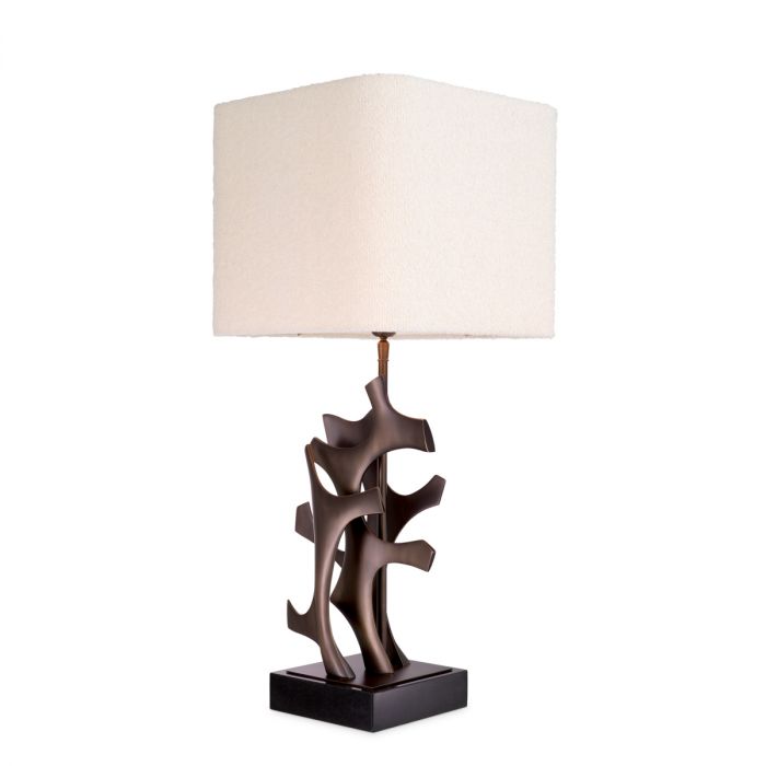 Table Lamp Agapé bronze finish incl shade