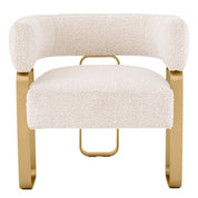 Chair Capricorn bouclé cream