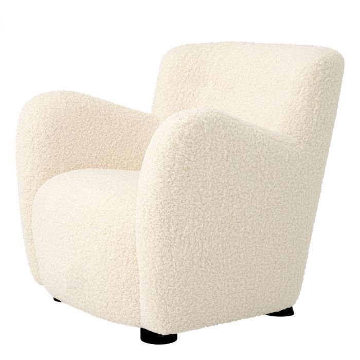 Chair Bixby faux shearling