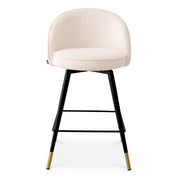 Counter Stool Cooper bouclé cream set of 2