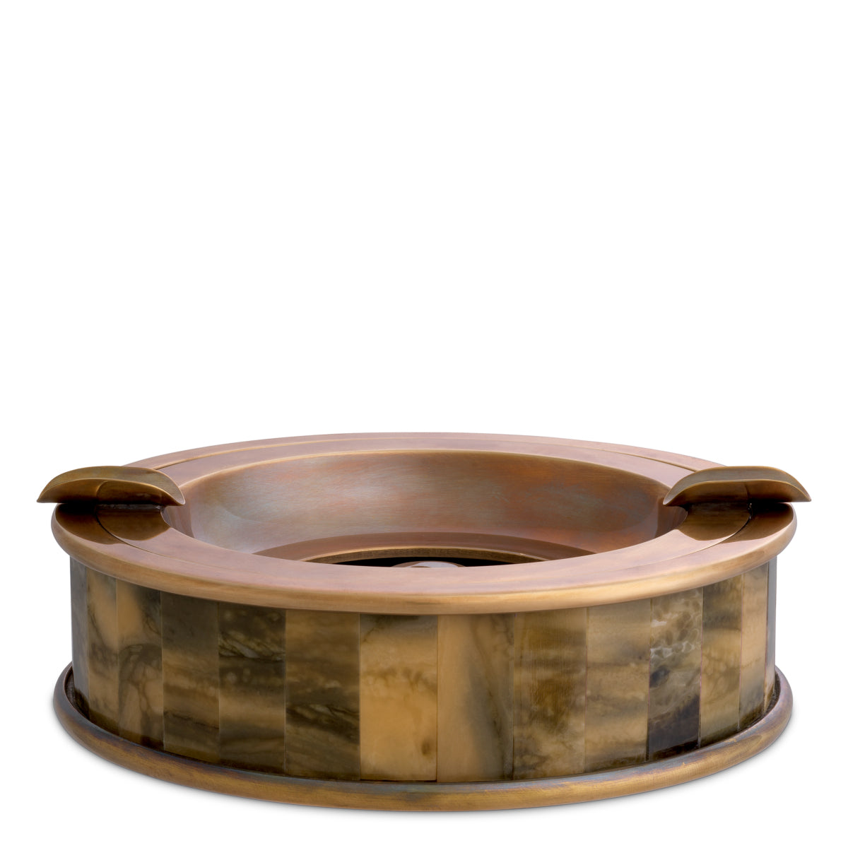 Ashtray Bonham vintage brass finish