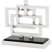 Table Lamp Windolf nickel finish incl shade