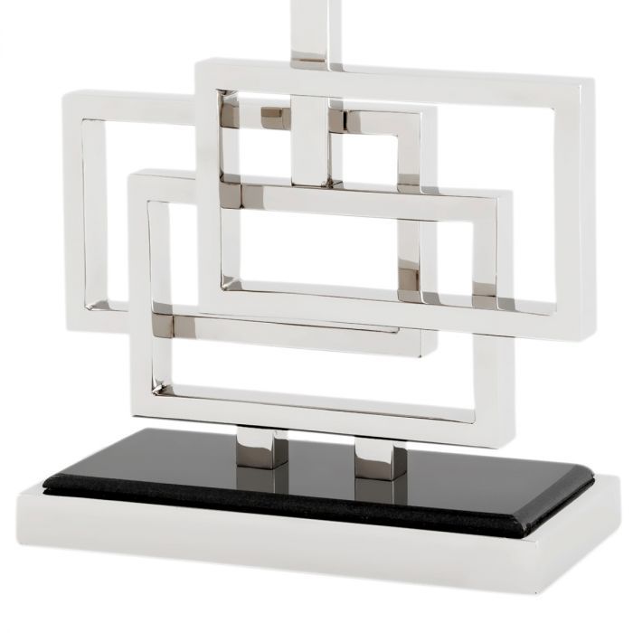 Table Lamp Windolf nickel finish incl shade