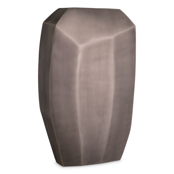 Vase Linos S matte nickel finish