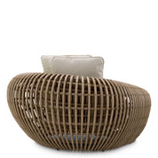 Outdoor Chair Siderno viola sand faux rattan