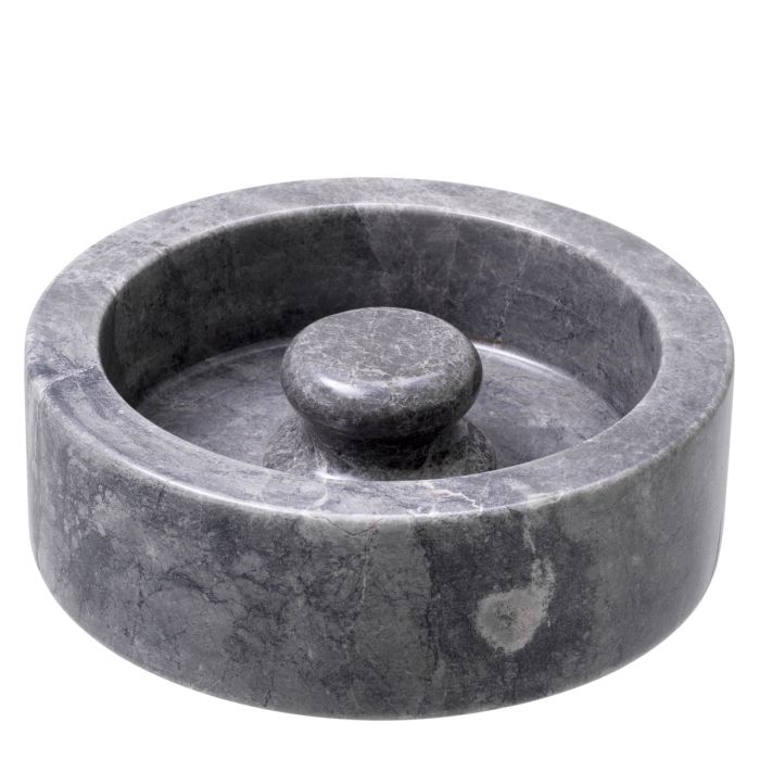 Ashtray Poulsen grey marble