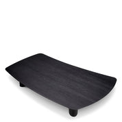 Coffee Table Bergman charcoal grey oak veneer