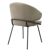 Dining Chair Kinley savona greige velvet