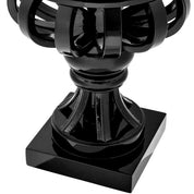 Planter Cypress Gardens piano black finish