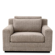Chair Manhattan hunt chenille taupe