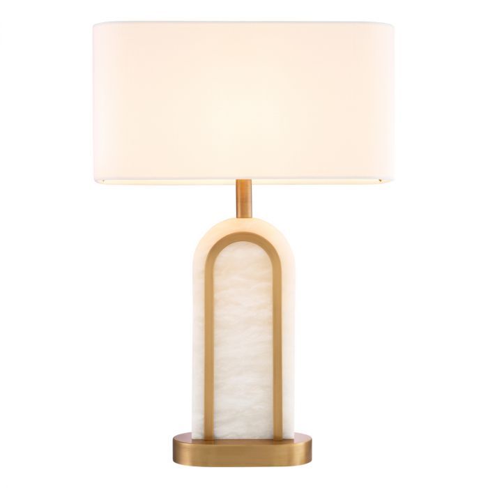 Table Lamp Palladio alabaster incl shade