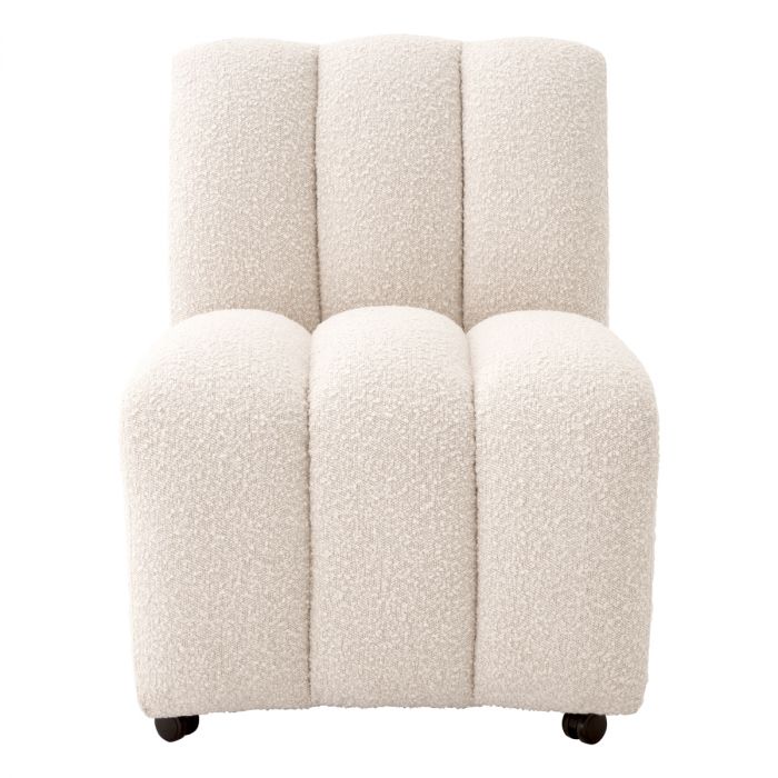 Dining Chair Kelly bouclé cream