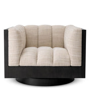 Swivel Chair Davide skyward sand
