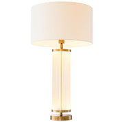 Table Lamp Thibaud antique brass finish incl shade