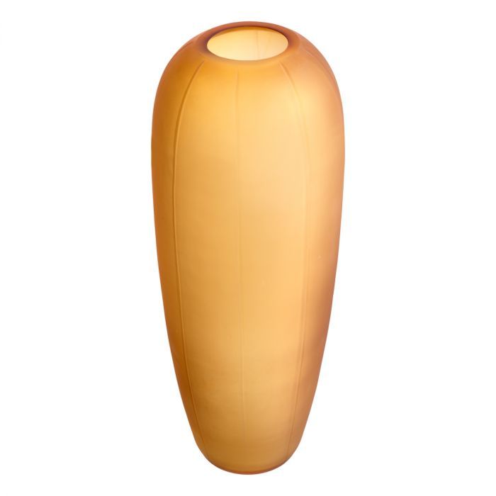 Vase Zenna L amber