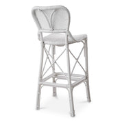 Bar Stool Colony matte white