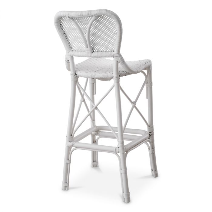 Bar Stool Colony matte white