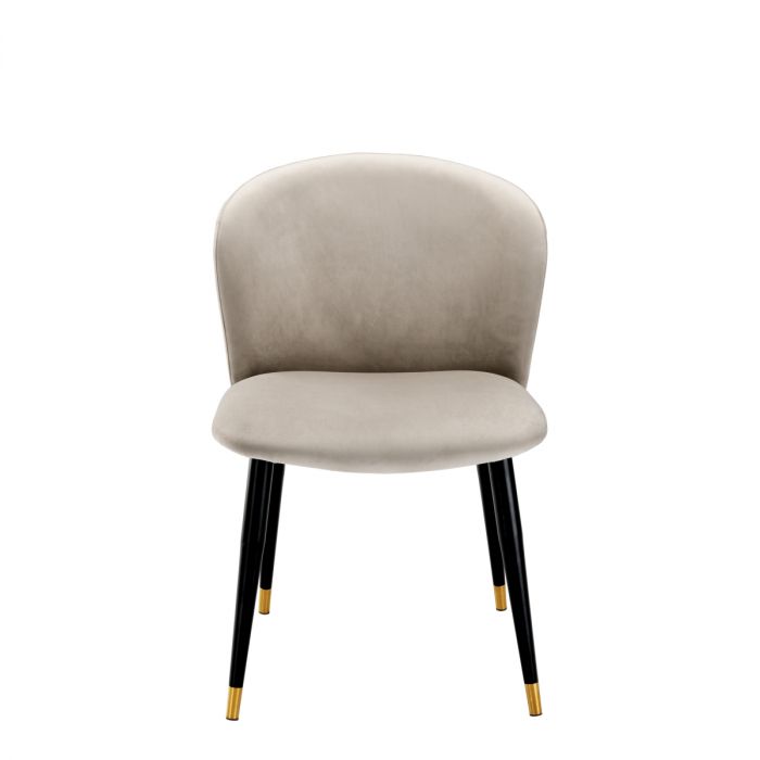 Dining Chair Volante roche beige velvet