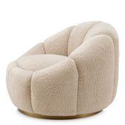 Swivel Chair Inger brisbane cream