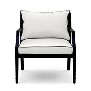 Outdoor Chair Bella Vista black sunbrella canvas