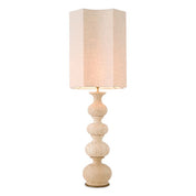 Table Lamp Mabel travertine incl shade