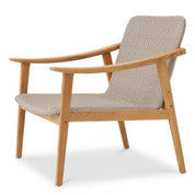 Outdoor Chair Honolulu natural teak faux rattan
