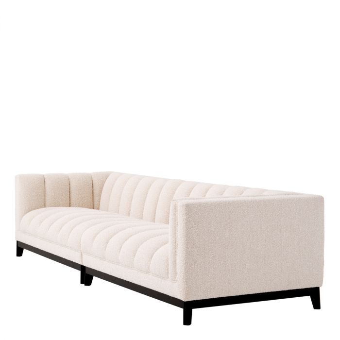 Sofa Ditmar bouclé cream L