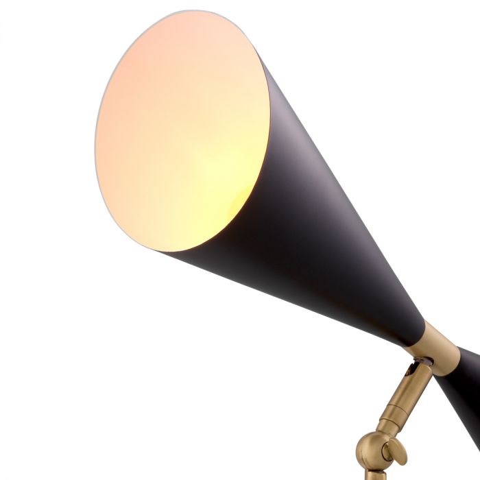 Desk Lamp Milos antique brass finish