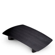 Coffee Table Bergman charcoal grey oak veneer