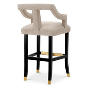 Bar Stool Roumier Palmer beige