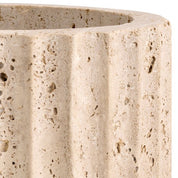 Vase Nava travertine