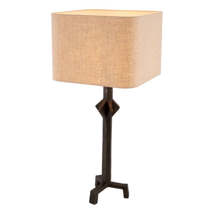 Table Lamp Conti bronze finish incl shade
