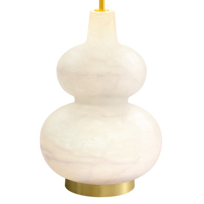 Table Lamp Cavo antique brass finish incl shade