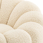 Swivel Chair Mello faux shearling