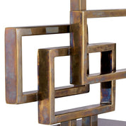 Table Lamp Windolf vintage brass finish incl shade