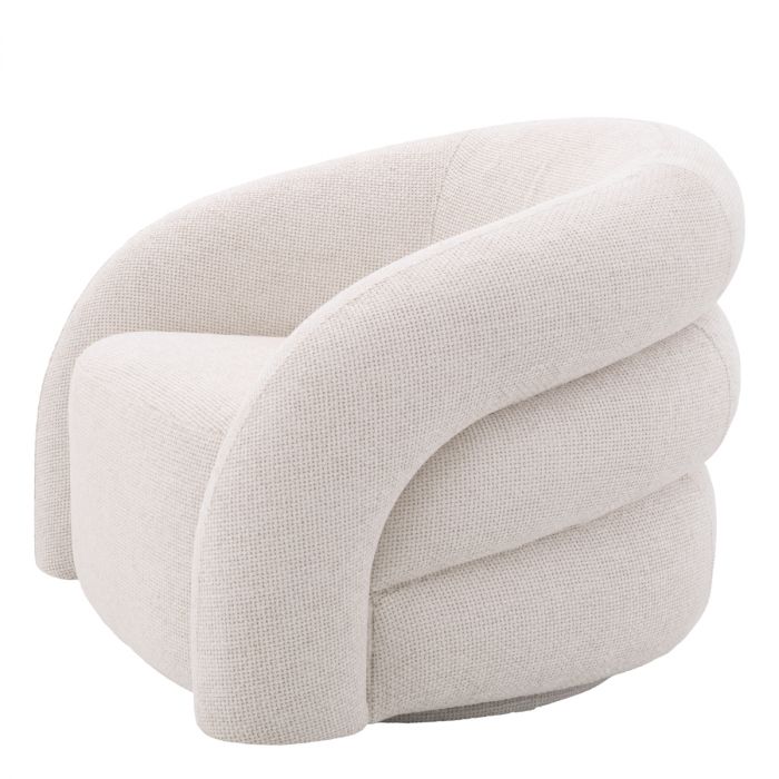Swivel Chair Novelle lyssa off-white