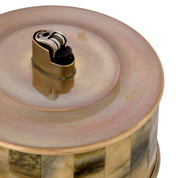 Lighter holder Bonham vintage brass finish