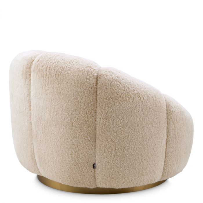 Swivel Chair Inger brisbane cream