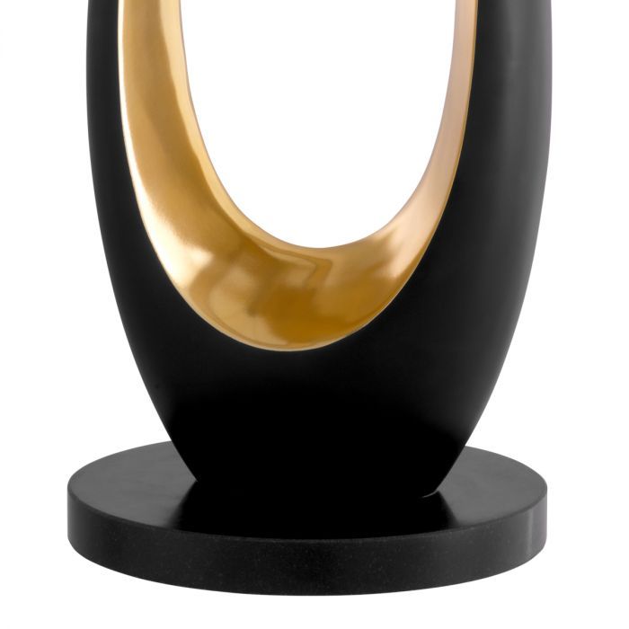 Table Lamp Volo gunmetal finish incl shade