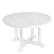Outdoor Dining Table Bell Rive round S white
