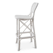 Bar Stool Colony matte white