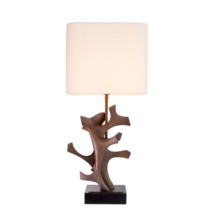Table Lamp Agapé bronze finish incl shade