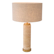Table Lamp Lxry travertine incl shade