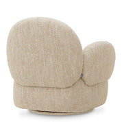Swivel Chair Madrone bouclé sonata cream