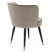 Dining Chair Grenada savona greige velvet