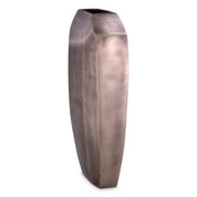 Vase Linos L matte nickel finish