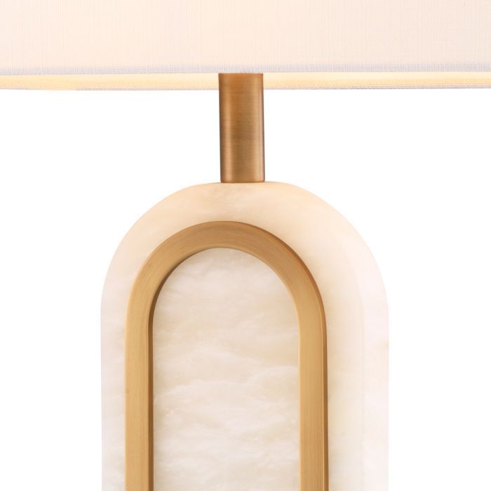 Table Lamp Palladio alabaster incl shade